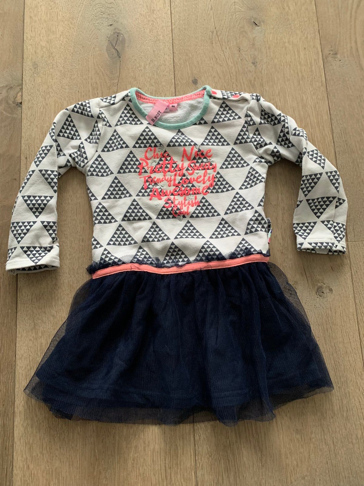 Jurkje B Nosy maat 86, Kinderen en Baby's, Babykleding | Maat 86, Ophalen of Verzenden, Gebruikt, Meisje, Jurkje of Rokje