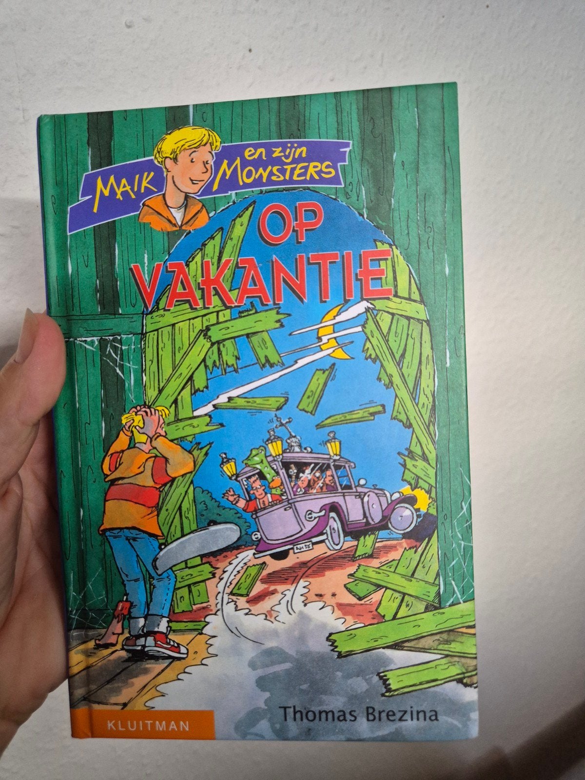 Maik en zijn monsters - Op vakantie, Thomas Brezina, Fictie algemeen, Ophalen of Verzenden, Zo goed als nieuw, T. Brezina