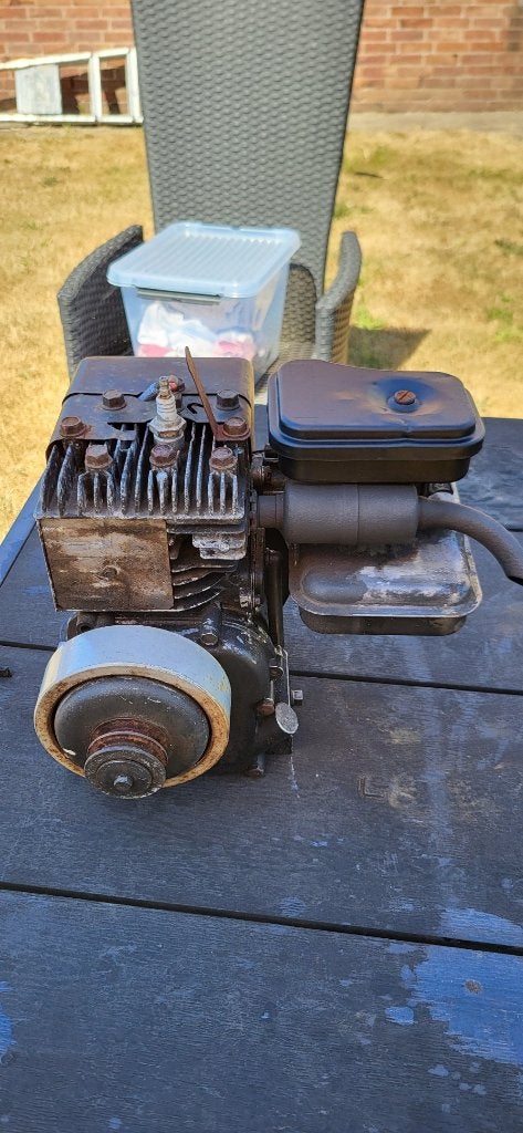 Briggd and Stratton 2pk motor, Ophalen, Gebruikt, Benzinemotor, 1800 rpm of meer