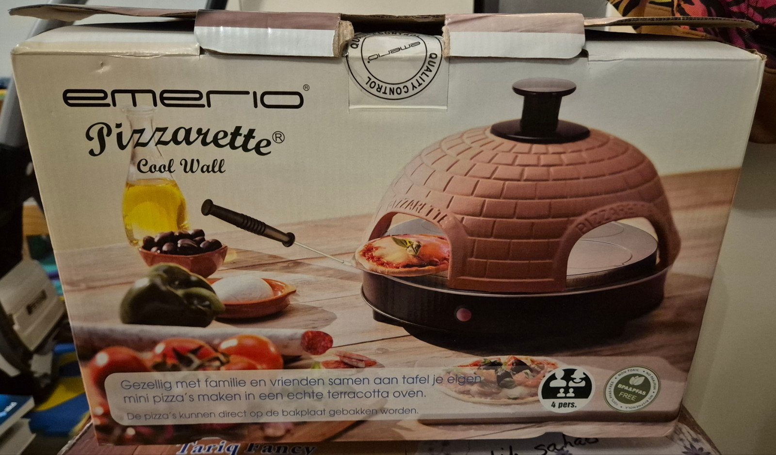 Pizzarette, Witgoed en Apparatuur, Ophalen, Zo goed als nieuw, Minder dan 4 personen