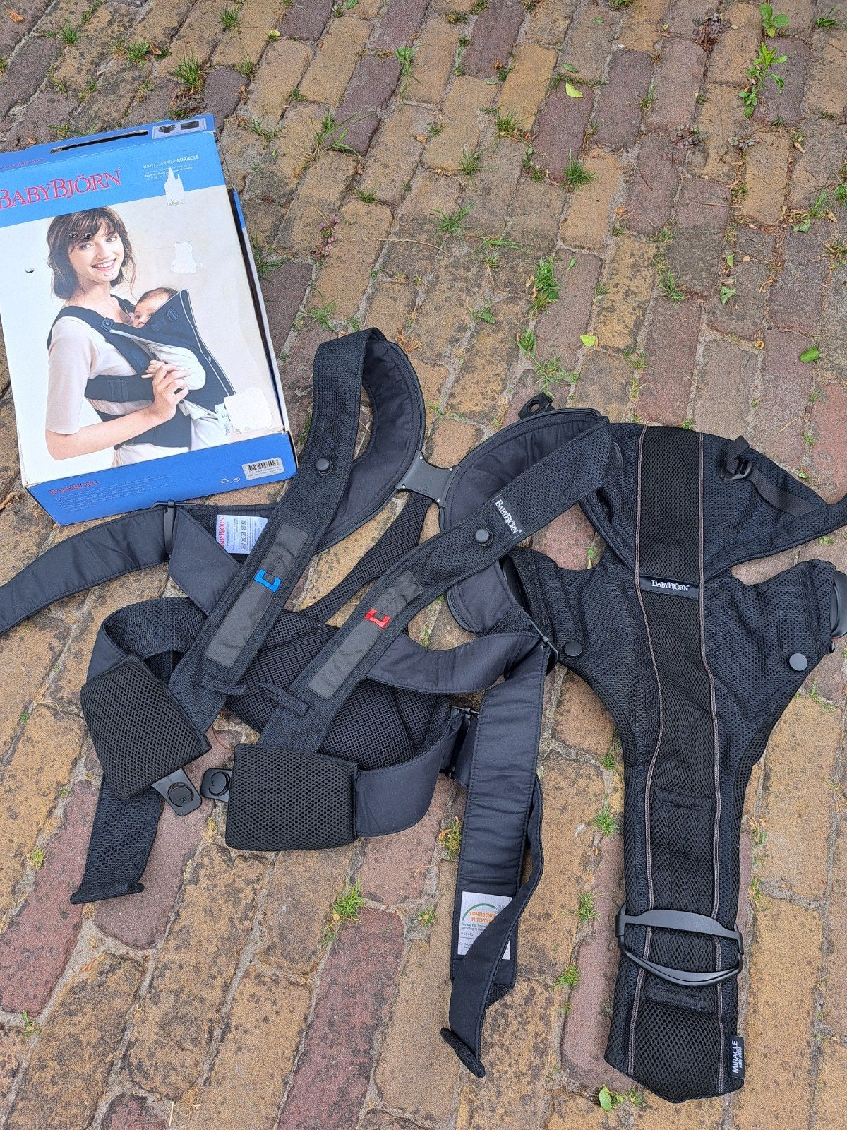 BabyBjörn Draagzak Miracle - Ergonomisch en Comfortabel, Ophalen of Verzenden, Zo goed als nieuw, Buik, Baby Björn