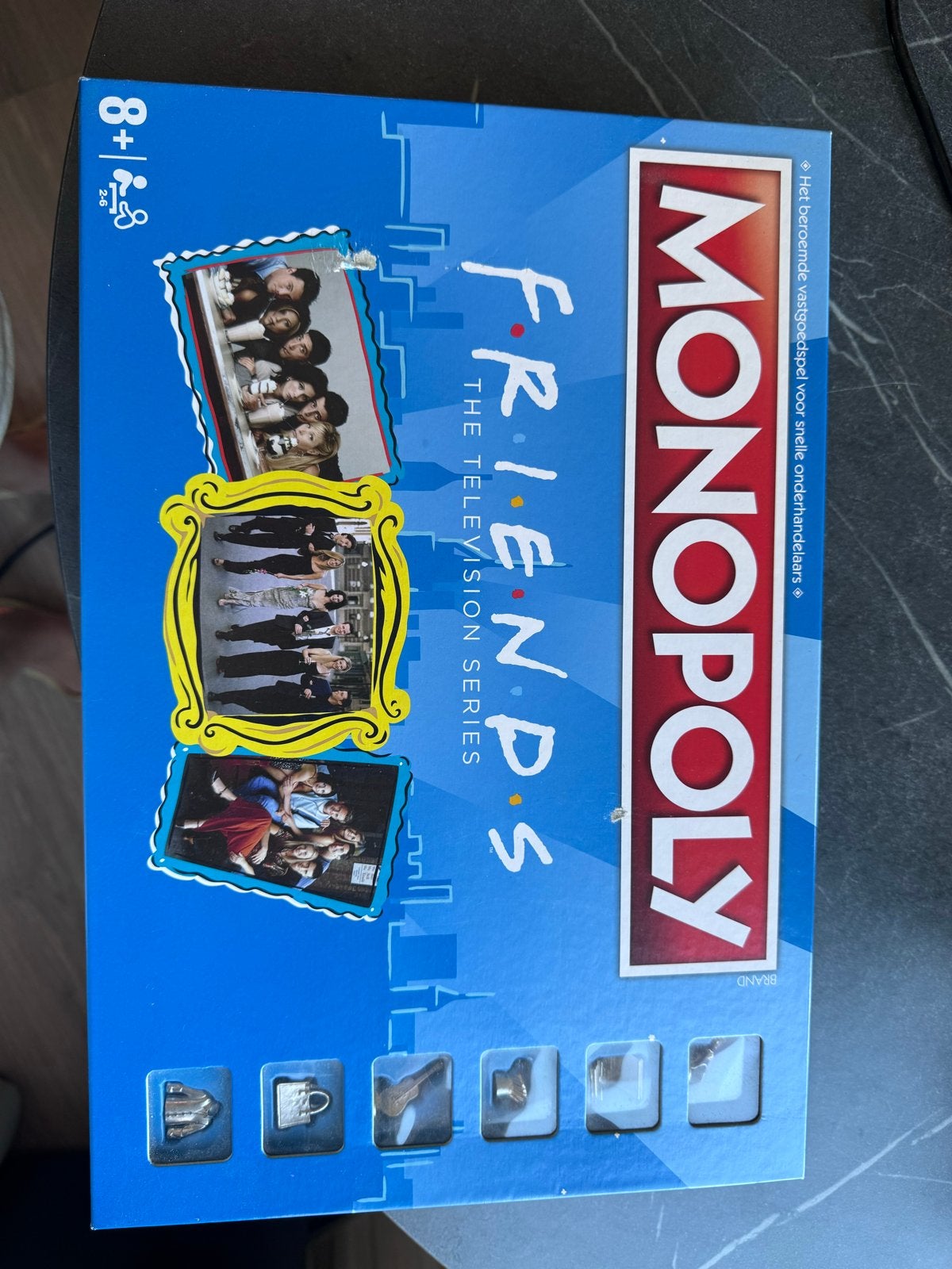 Monopoly Friends The Television Series Bordspel, Een of twee spelers, Ophalen, Zo goed als nieuw