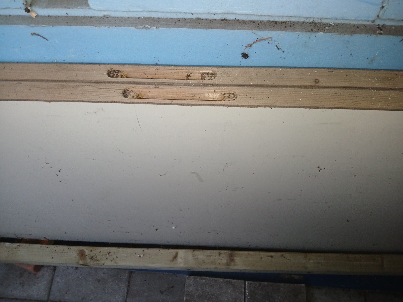2 vlakke binnendeuren te koop, Ophalen, Nieuw, Binnendeur, 215 cm of meer