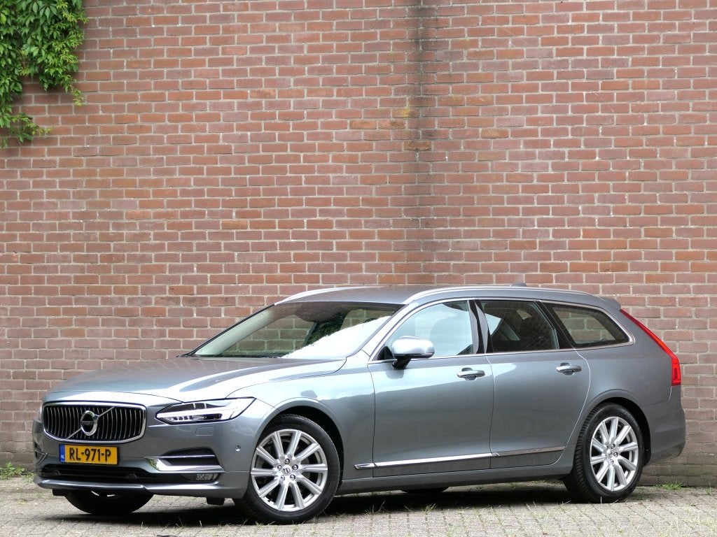 Volvo V90 T5 Inscription 12MND garantie / Trekhaak / Massage, Auto's, Volvo, Bedrijf, Te koop, V90, ABS, Achteruitrijcamera, Adaptive Cruise Control