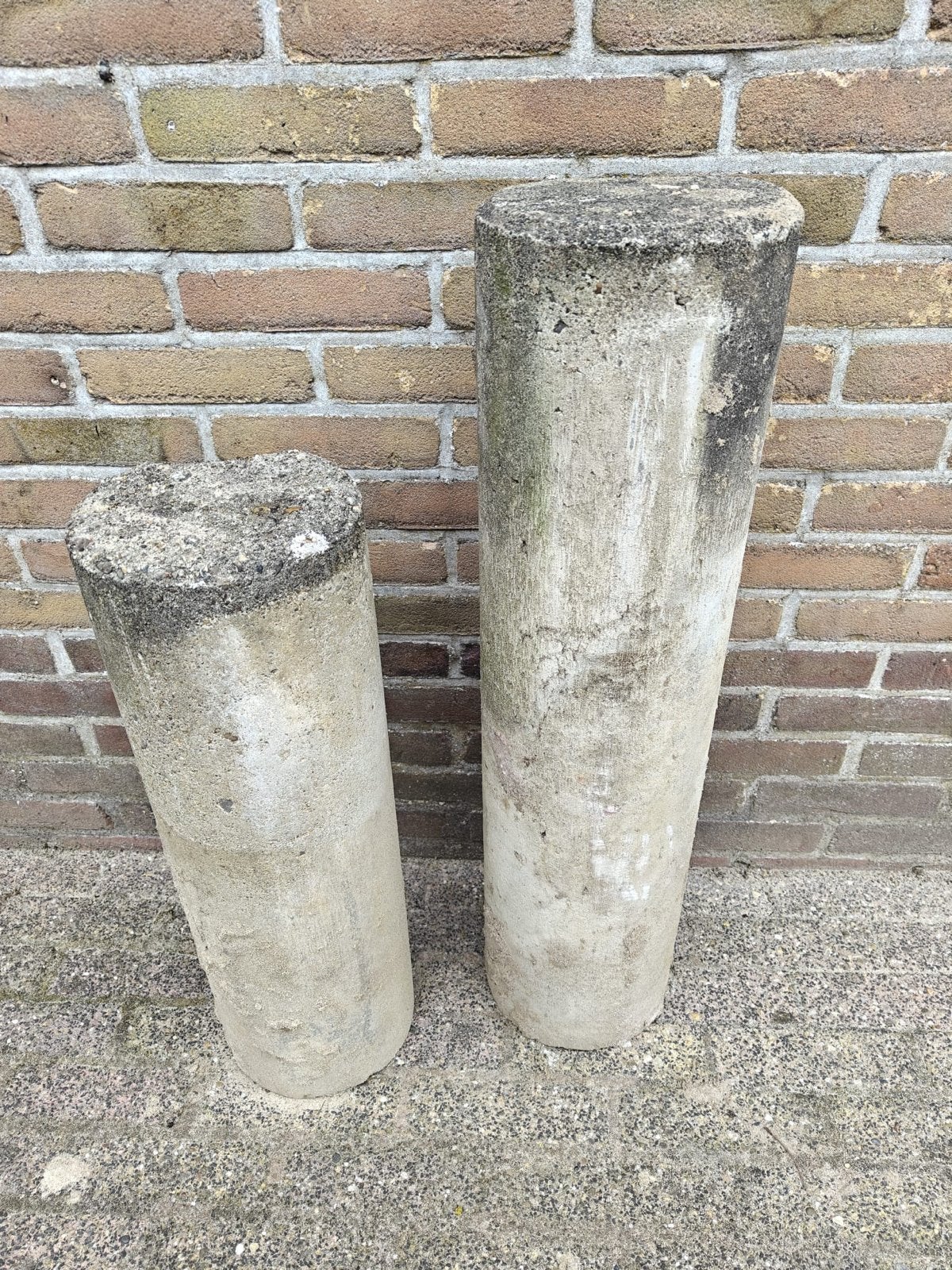 Gratis pallisades/palen/paaltjes voor tuin of afscheiding, Tuin en Terras, Ophalen of Verzenden, Gebruikt, Beton, Overige typen