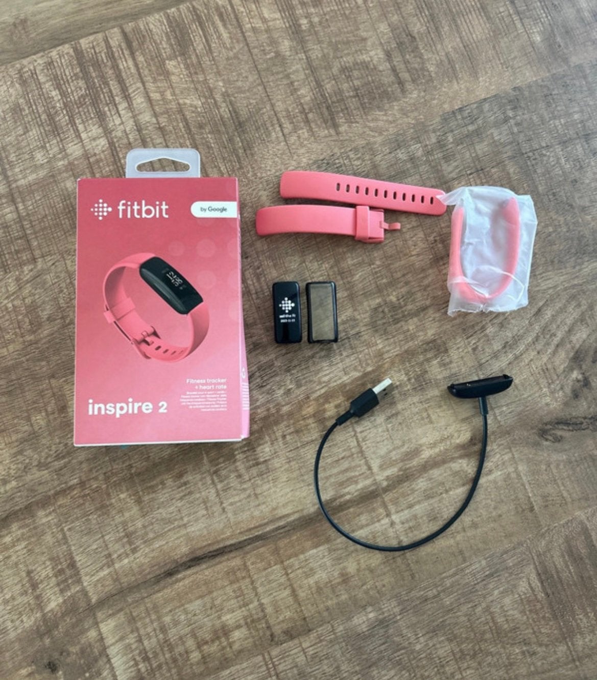 Fitbit Inspire 2, Ophalen, Zo goed als nieuw, Zwart, Android