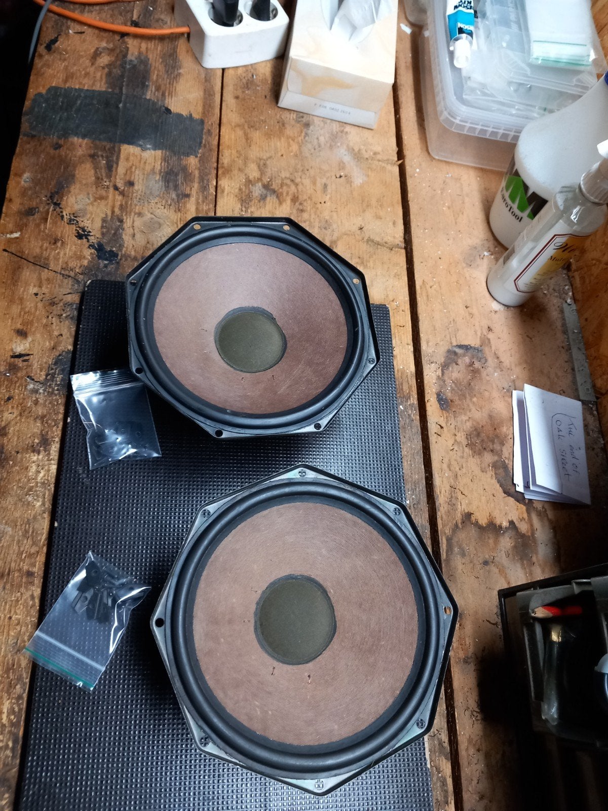 mooie set woofers aangeboden Philips  MFB AD8067 8, Ophalen of Verzenden