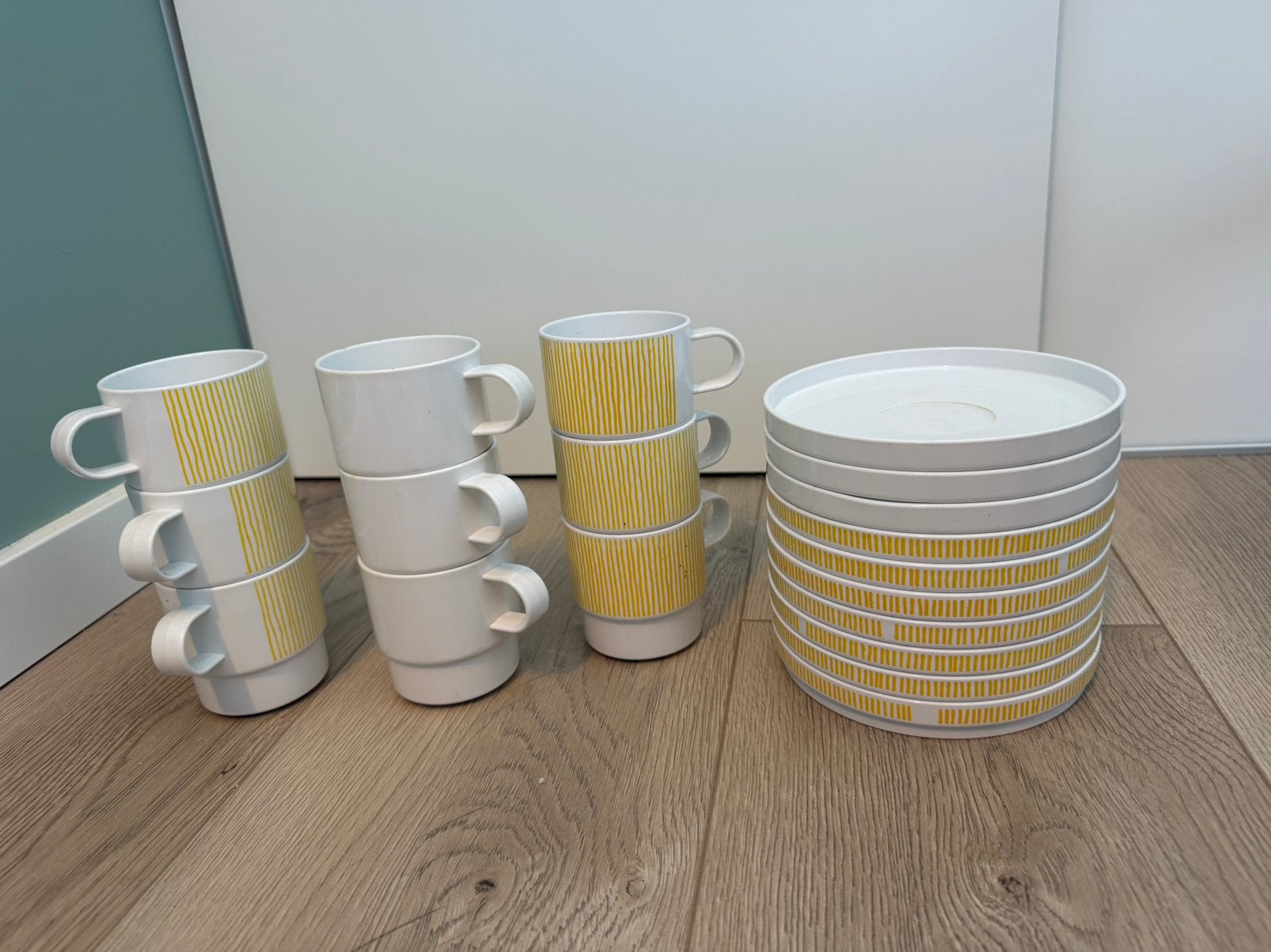 camping / boot kop en schotel, Huis en Inrichting, Keuken | Servies, Kunststof, Mepal, Ophalen of Verzenden, Zo goed als nieuw