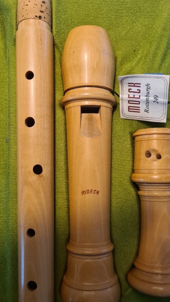 TENOR Moeck Rottenburgh 249  Esdoon NOS/Demo, Ophalen, Zo goed als nieuw, Tenor, Met koffer, hoes of etui