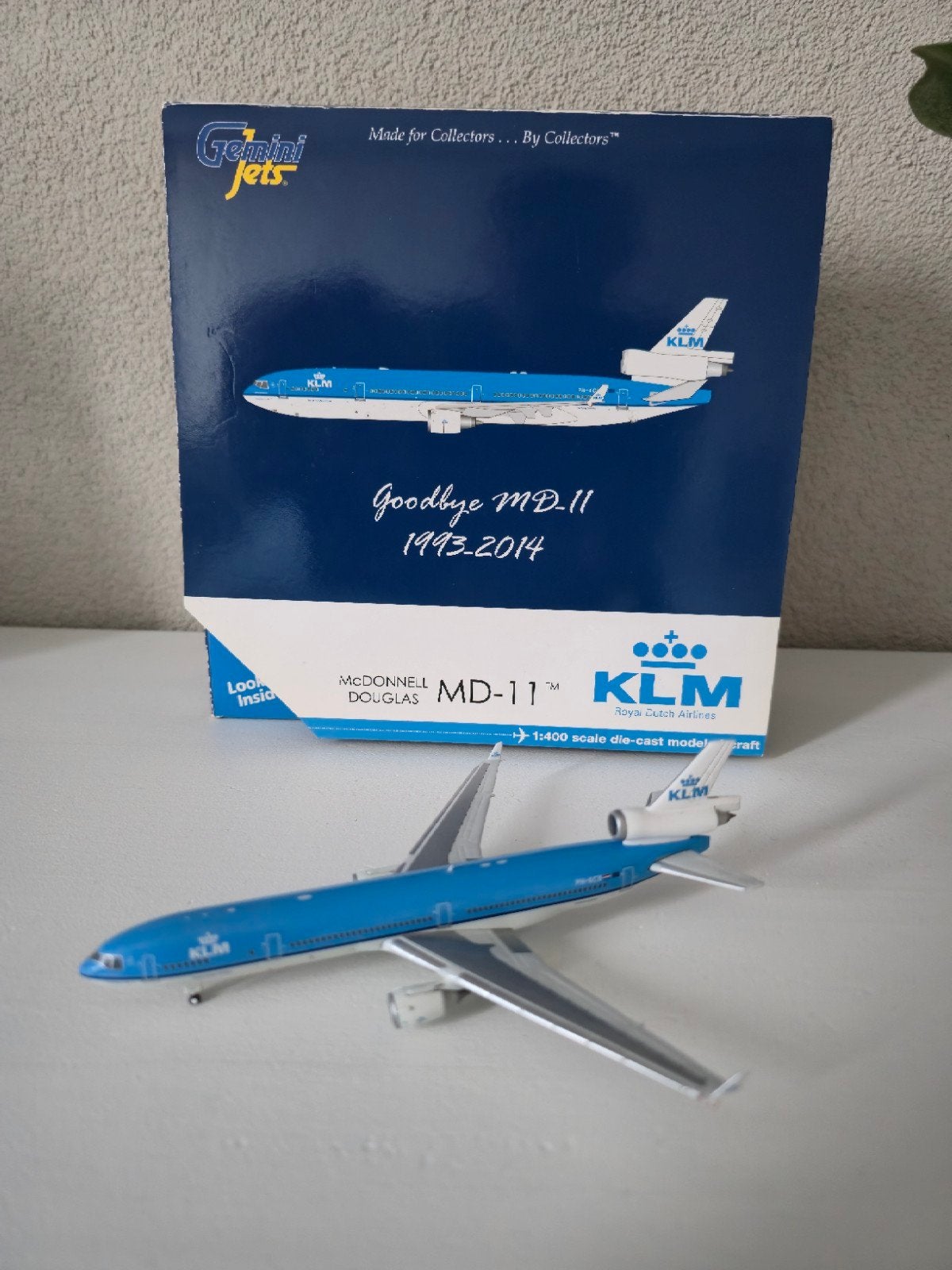 KLM Gemini 1: 400, Verzamelen, Ophalen, Nieuw, Schaalmodel