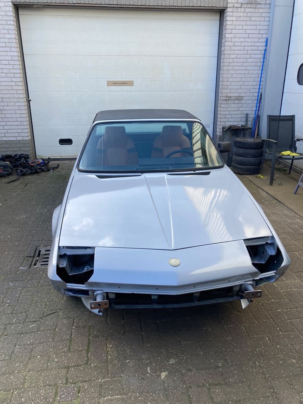 Te koop Fiat X1/9 Bertone (afbouw-) project, foto 2