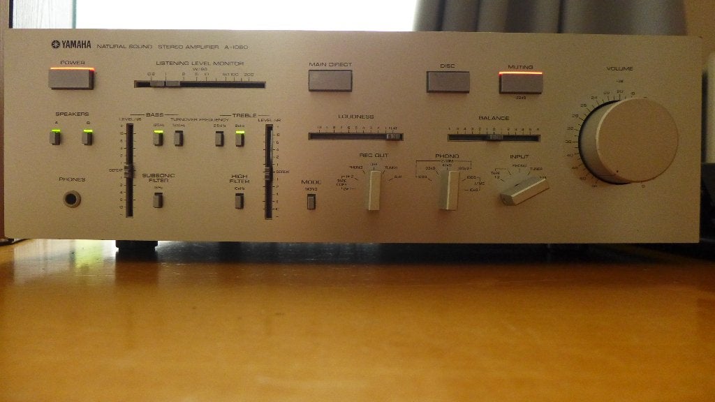Yamaha versterker, Audio, Tv en Foto, Ophalen, Gebruikt, 120 watt of meer, Yamaha