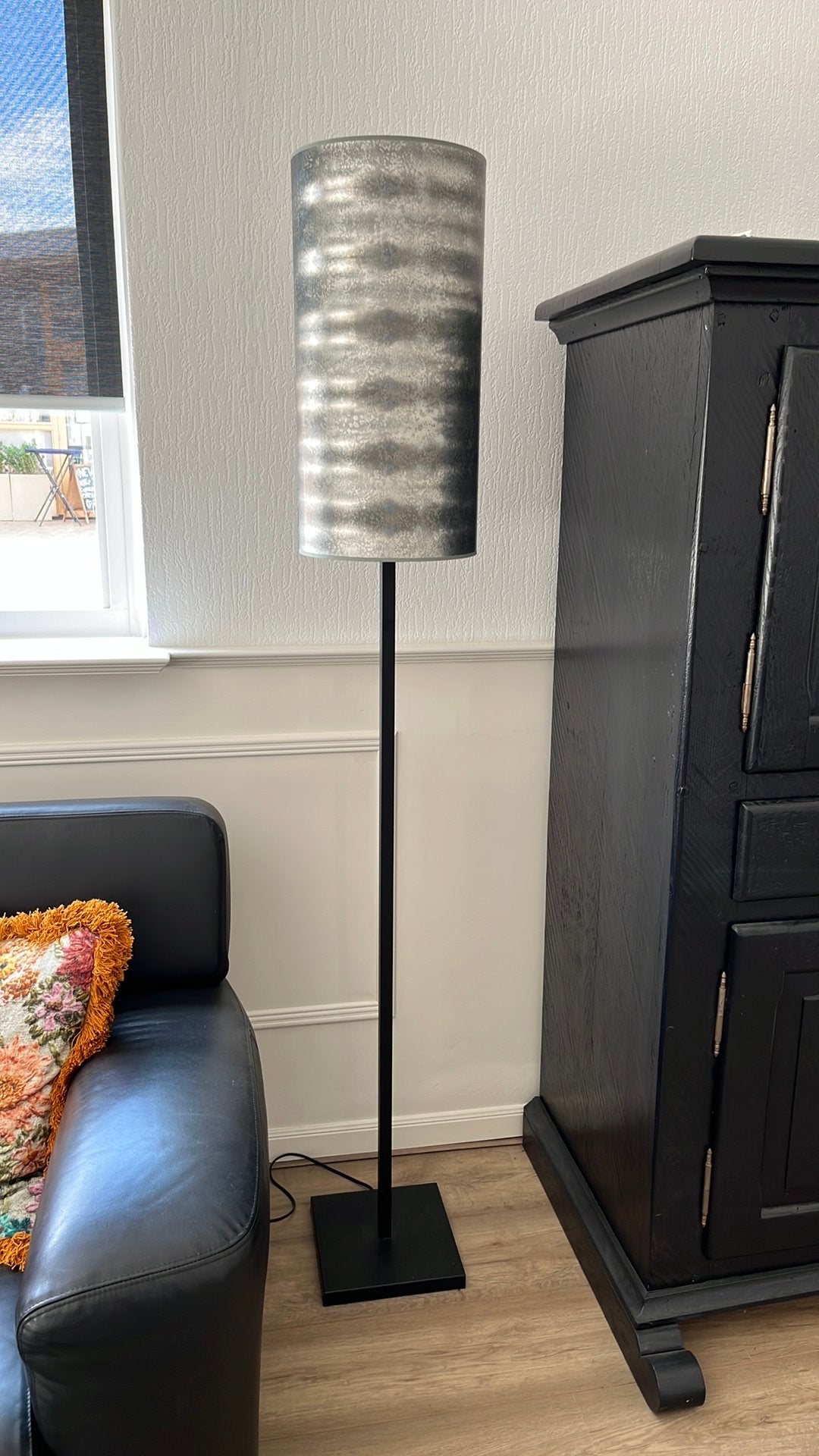 Staande lamp, Ophalen, Zo goed als nieuw, Metaal, 150 tot 200 cm