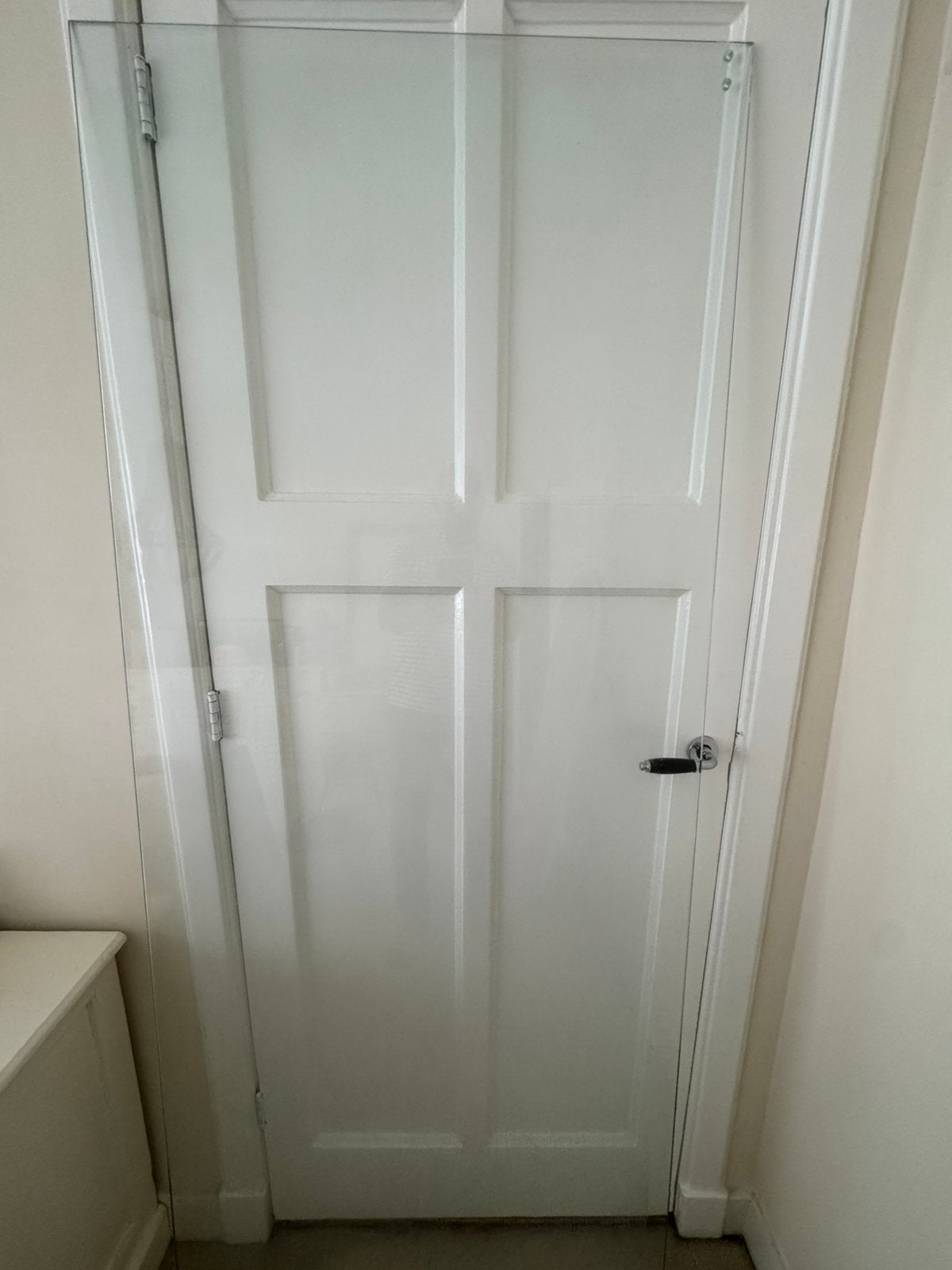 Glazen douchewand, Huis en Inrichting, Ophalen, Gebruikt, Overige typen, 50 tot 100 cm