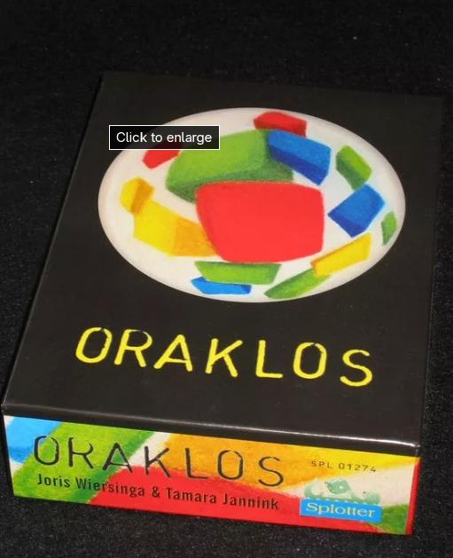 Orkalos – Splotter Spellen | Compleet & in goede staat, Een of twee spelers, Verzenden, Zo goed als nieuw, Splotter spellen