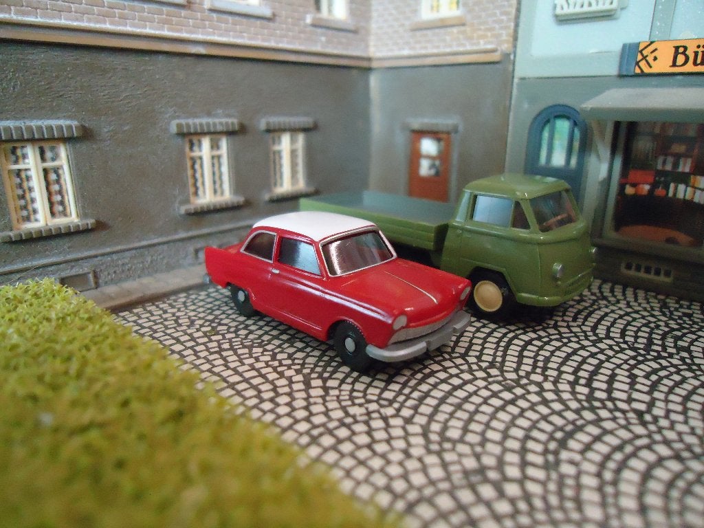 DKW Junior - Wiking 121a rood met wit dak, Ophalen of Verzenden, Zo goed als nieuw, Auto, Wiking