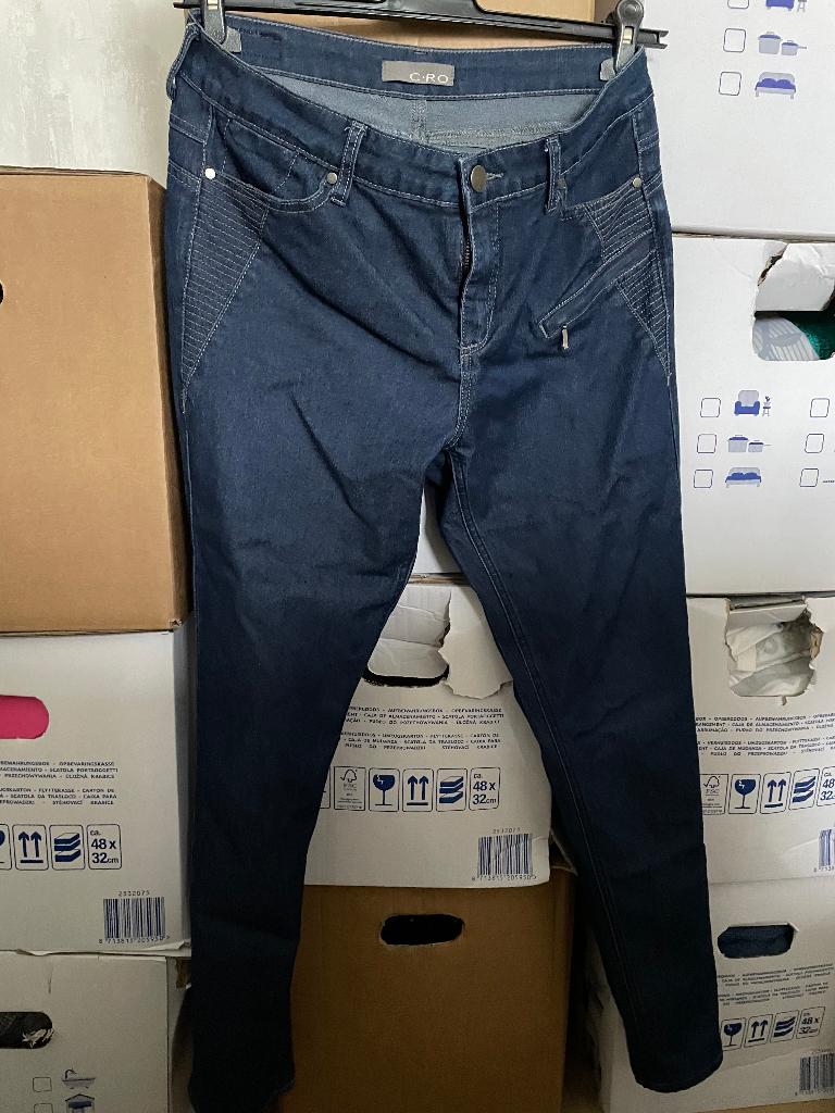 Cro broek jeansblauw maat 40, Kleding | Dames, Maat 38/40 (M), Blauw, C.ro, Ophalen of Verzenden
