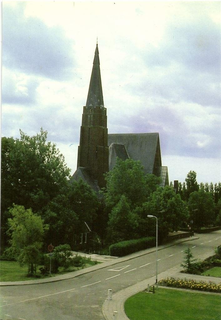 Andijk, Geref. Kerk - ongelopen, Ophalen of Verzenden, 1960 tot 1980, Ongelopen, Noord-Holland