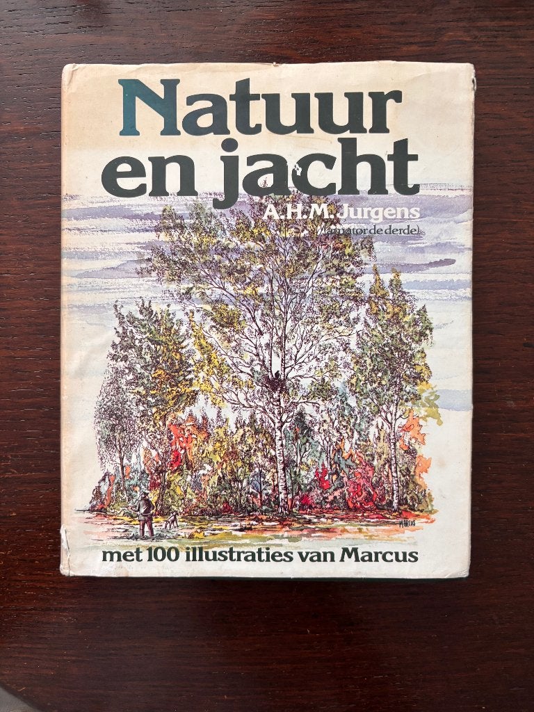 Jacht jagen jachtboeken.  NATUUR EN JACHT. A.H.M.Jurgens, Ophalen of Verzenden, Gelezen, Natuur algemeen