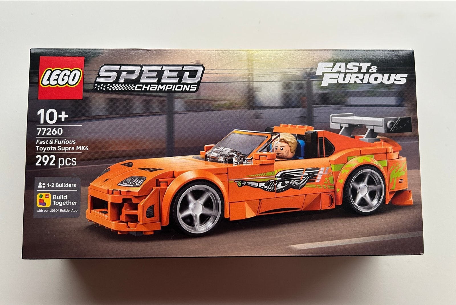 LEGO Speed Champions Fast & Furious Toyota Supra MK4 77260, Ophalen of Verzenden, Nieuw, Overige merken