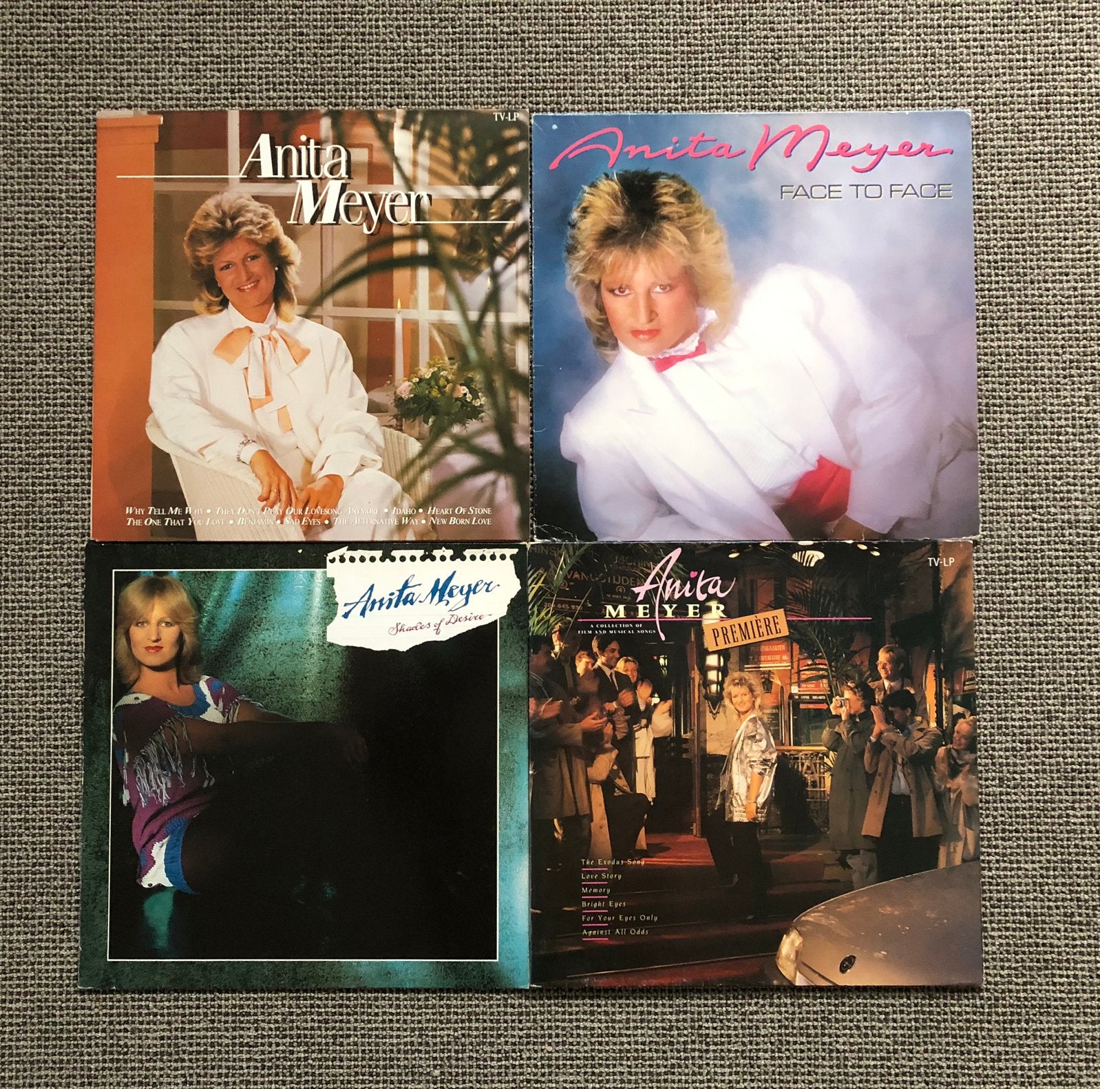 Anita Meyer 4 lp’s, Cd's en Dvd's, Ophalen, Gebruikt, 12 inch