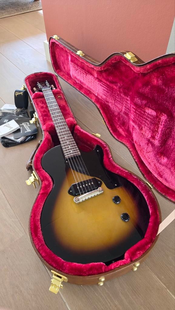 2024 Gibson Les Paul Junior Vintage Tobacco Burst, Muziek en Instrumenten, Ophalen of Verzenden, Zo goed als nieuw, Solid body