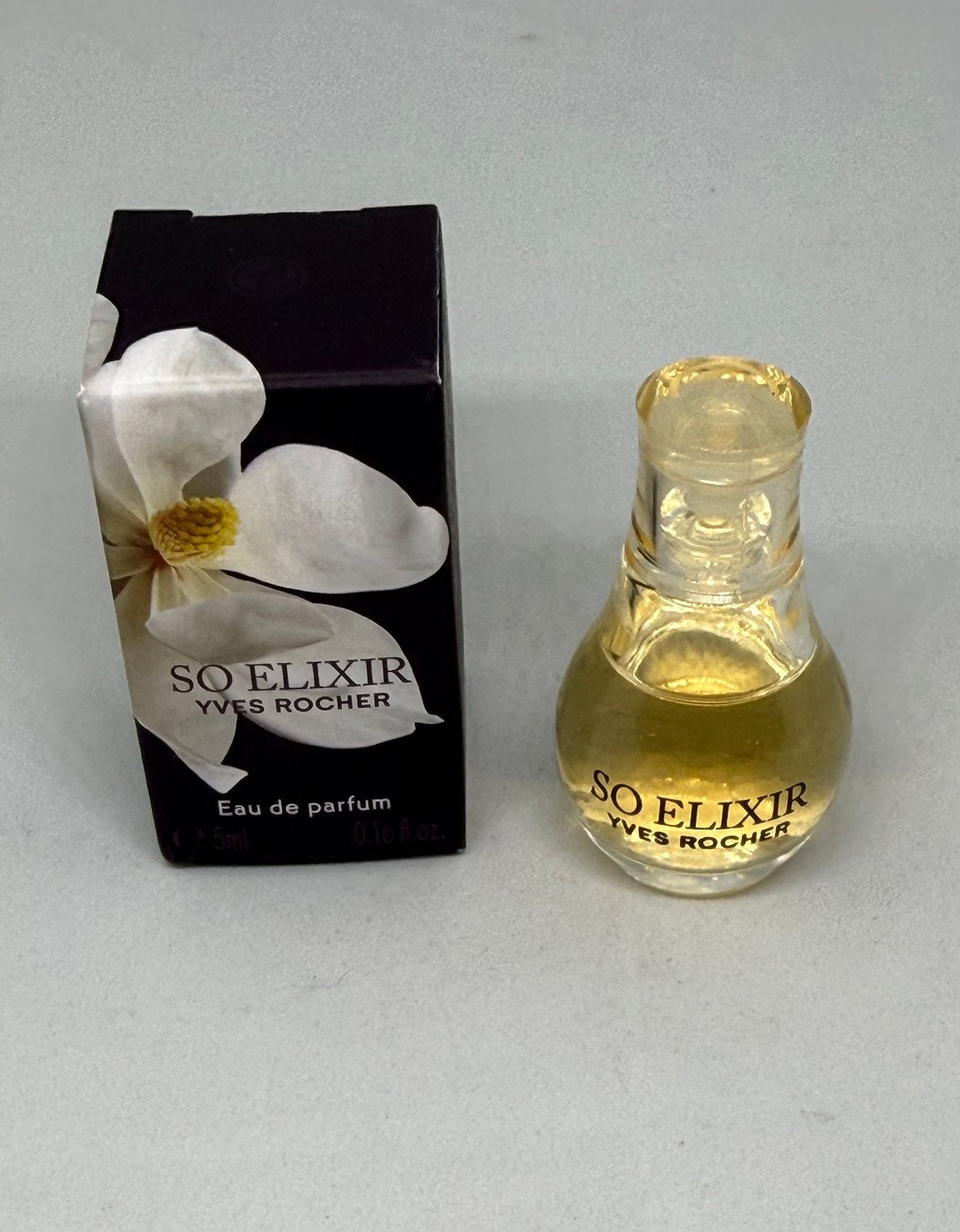 Parfum miniatuur So elixir Yves Rocher 5 ml eau de parfum, Verzenden, Nieuw, Miniatuur, Gevuld