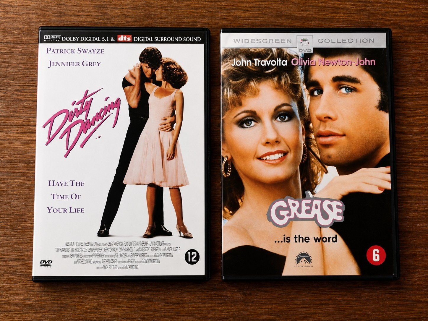 Dirty Dancing & Grease DVD - 2 Klassiekers, Ophalen of Verzenden