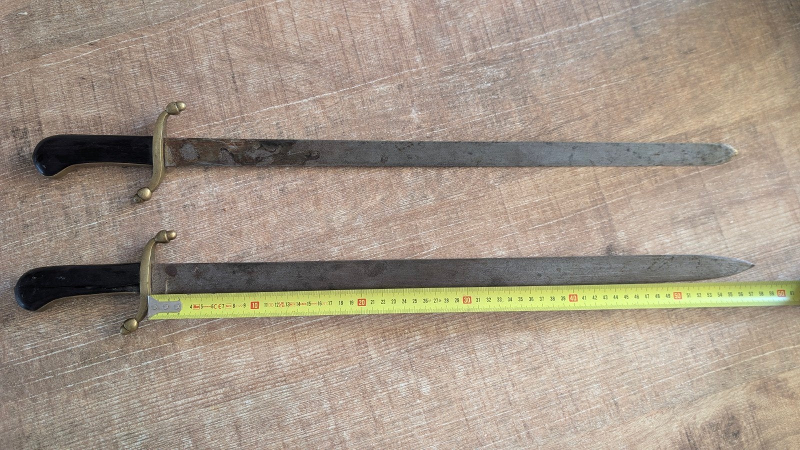 Antieke Nederlandse sabel (2 stuks), Verzamelen, Militaria | Algemeen, Ophalen of Verzenden, Landmacht, Nederland, Zwaard of Sabel