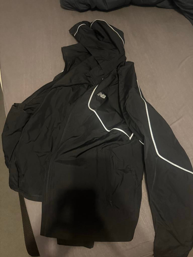 New Balance sportpak (jas en broek) - Maat L, Maat 52/54 (L), Zwart, Ophalen of Verzenden, Zo goed als nieuw