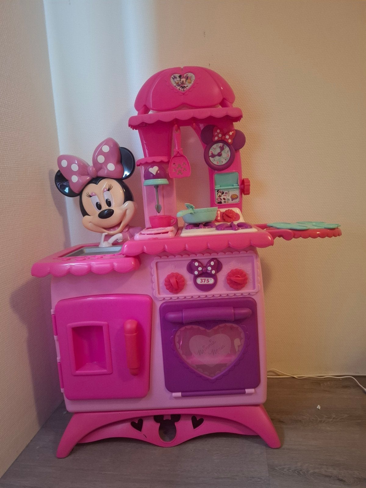 Minnie Mouse Speelkeuken - Roze Keuken voor Kinderen, Ophalen of Verzenden, Gebruikt, Kunststof, Speelkeuken