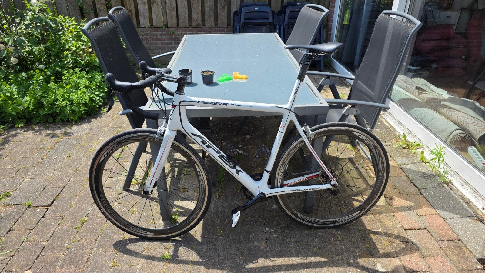 Apex Flare 1.0 Carbon Racefiets met Shimano, 28 inch, Gebruikt, Carbon, 15 tot 20 versnellingen