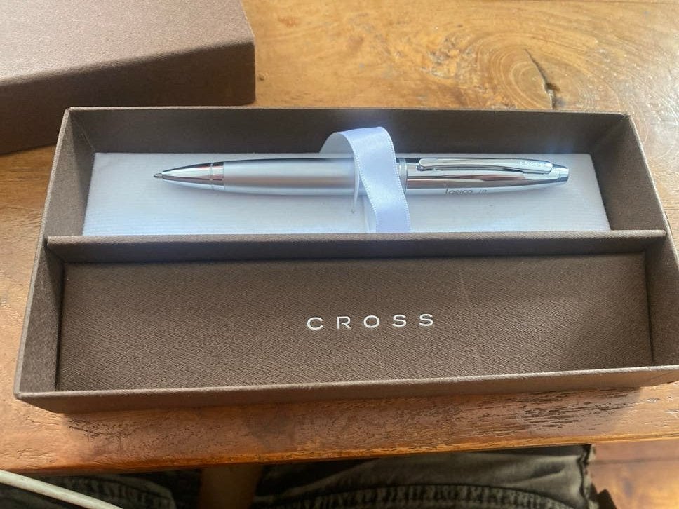 Cross Balpen - Zo goed als nieuw, met doosje, Verzamelen, Pennenverzamelingen, Zo goed als nieuw, Balpen, Cross, Met doosje, Ophalen of Verzenden