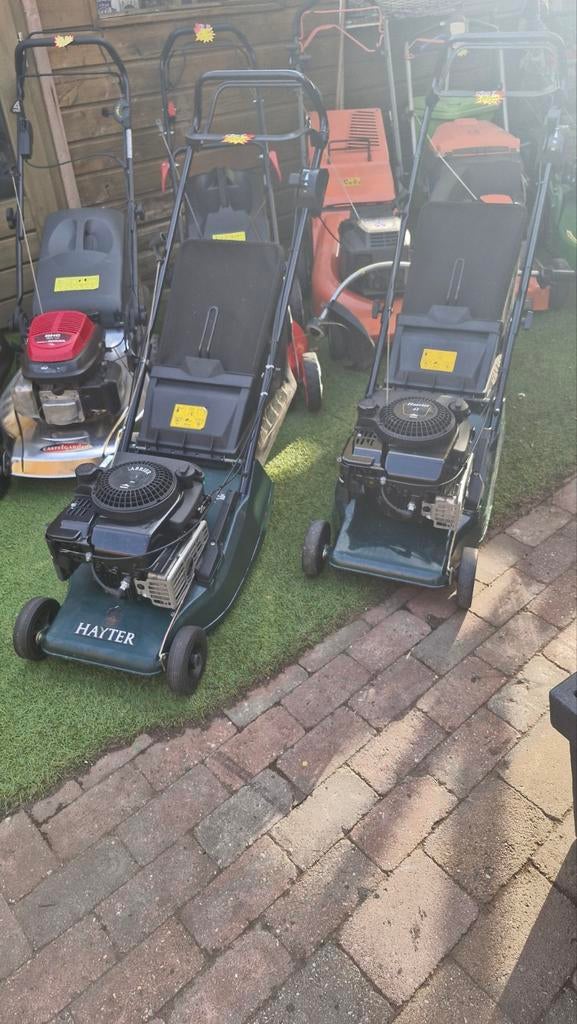 Te koop hayter wals maaier met aandrijving., Tuin en Terras, Ophalen, 50 cm of meer
