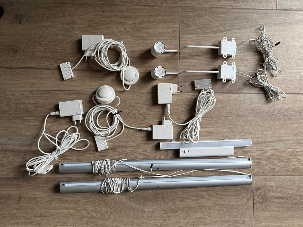 Ikea diverse kast led verlichting met voeding, Huis en Inrichting, Lampen | Overige, Gebruikt, Ophalen