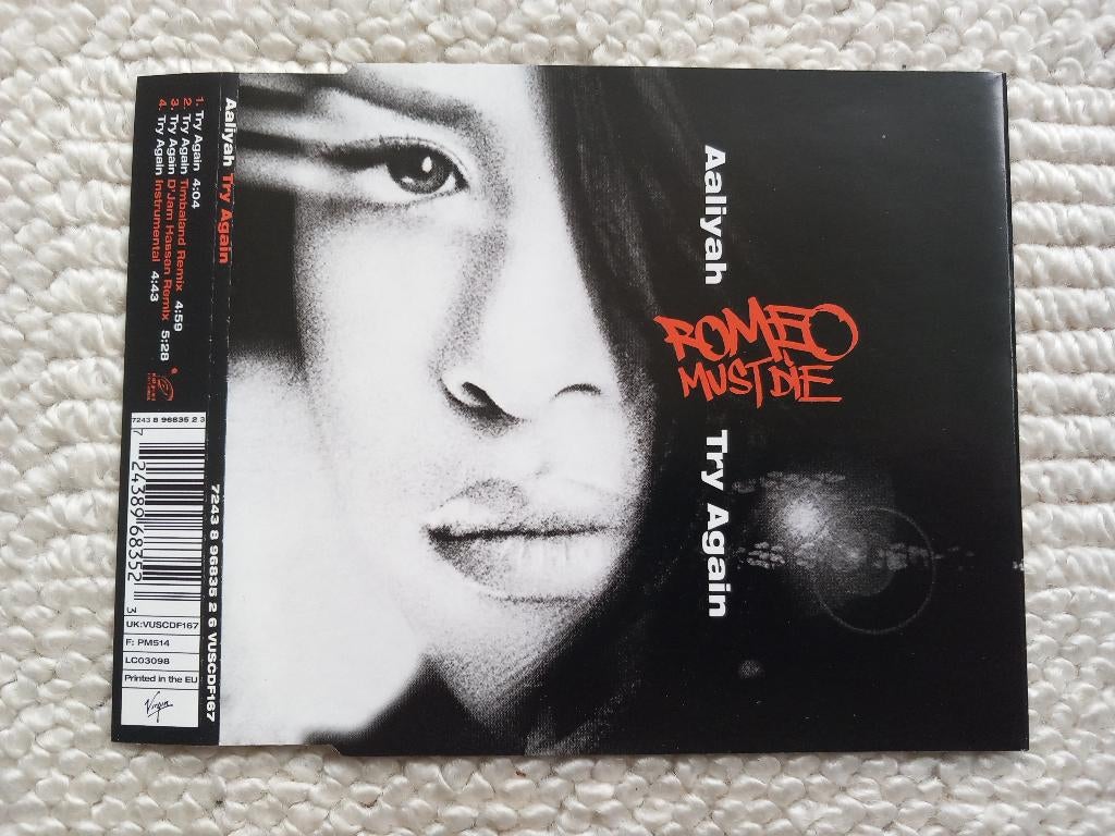 CDsingle  Aaliyah - Try again (2000) **VERZ/OPH**, Ophalen, Zo goed als nieuw
