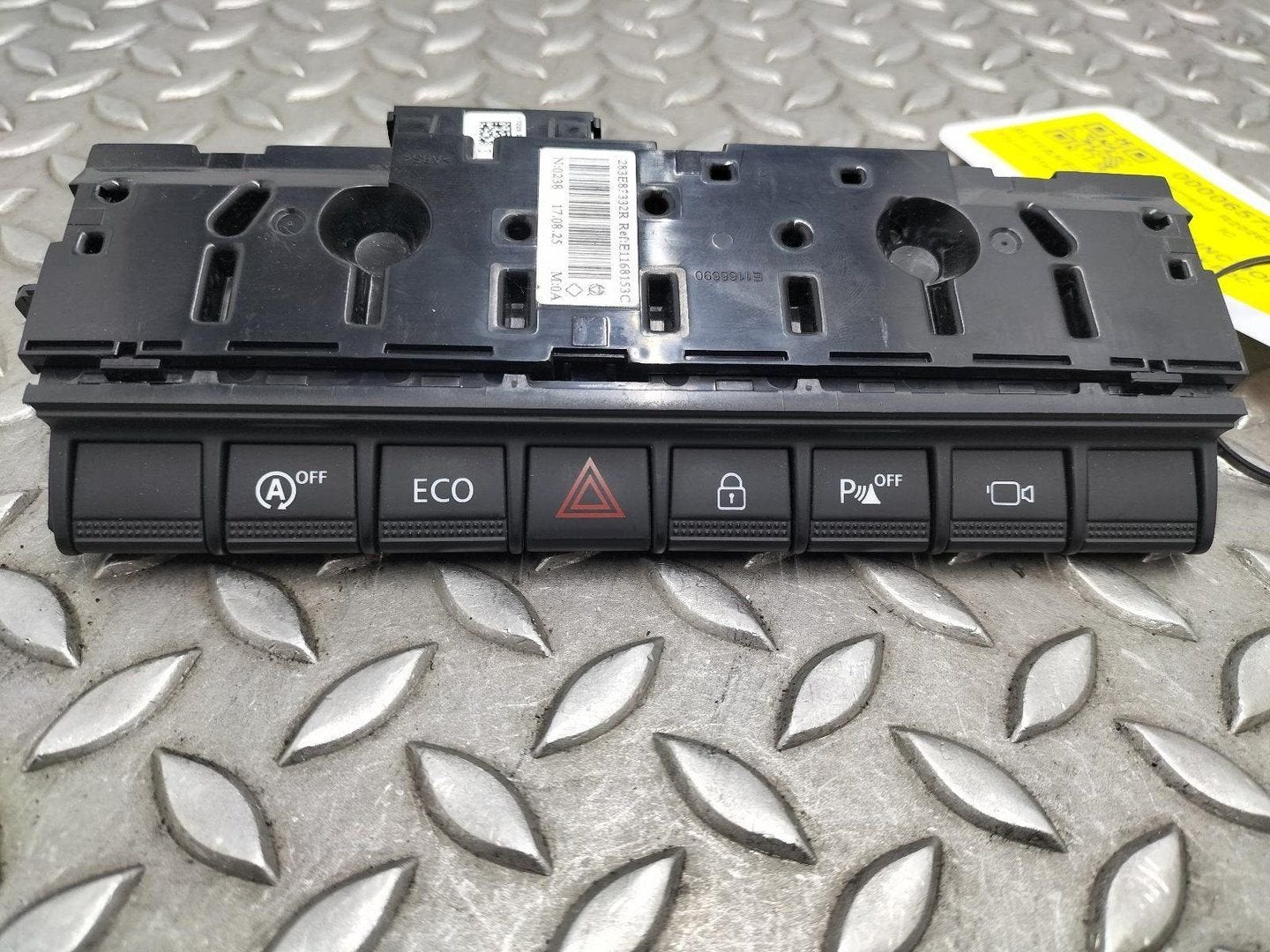 DACIA DUSTER SCHAKELAAR MULTIFUNCTIONEEL COMPUTER 283E83332R, Ophalen of Verzenden, Gebruikt, ARN erkend