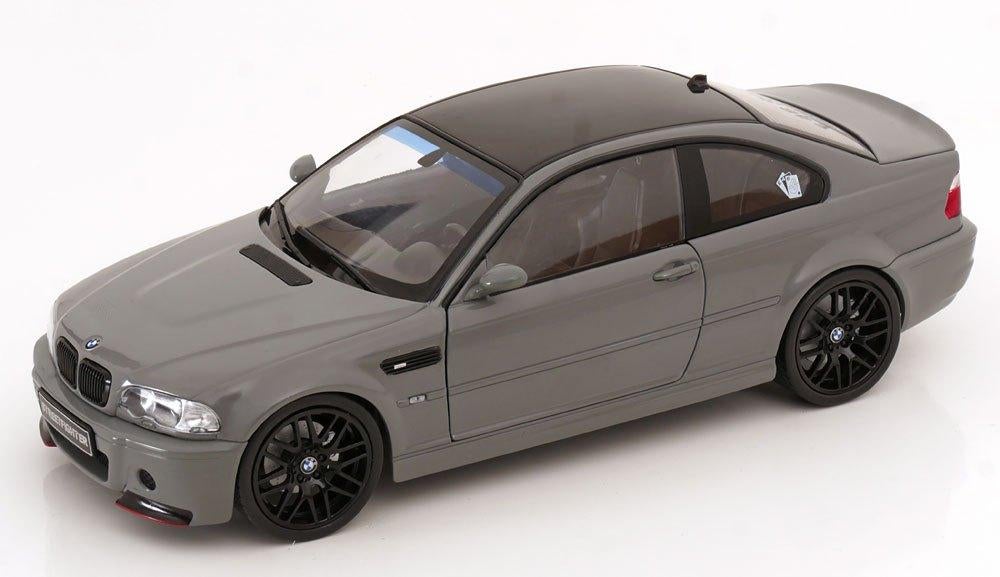 BMW M3 (E46) Coupe 2000 “Streetfighter” Grijs / Zwart 1-18 S, Solido, Tschuiten@hotmail.com, Auto, Solido