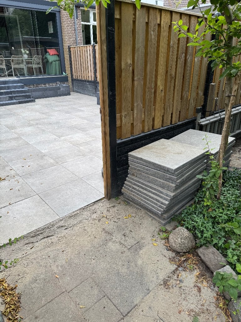 keramische tuintegel, Tuin en Terras, Ophalen, Keramiek, Nieuw, 10 m² of meer