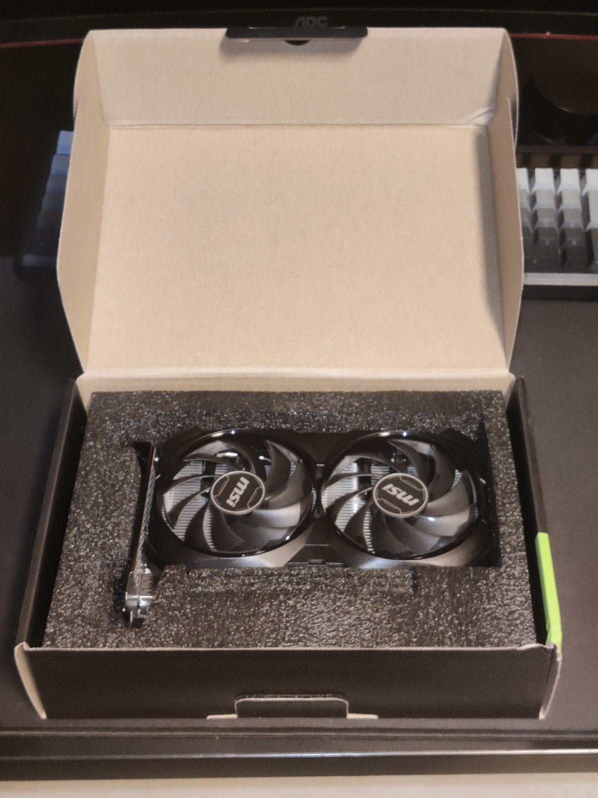 MSI Ventus GeForce RTX 4060 OC Edition Videokaart, Computers en Software, GDDR6, PCI-Express 4, Ophalen of Verzenden, Zo goed als nieuw