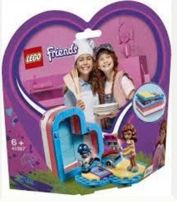 Lego 41387 - Olivia's hartvormige zomerdoos, Ophalen of Verzenden, Nieuw, Complete set, Lego