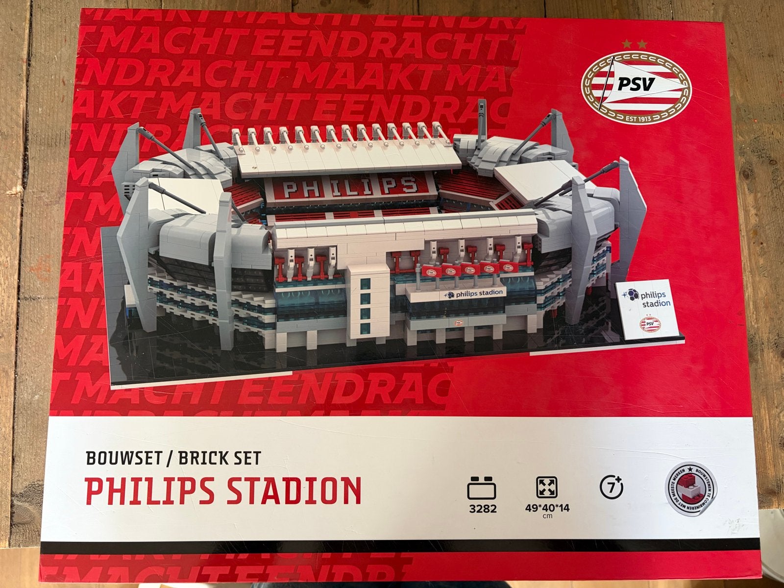 PSV Philips Stadion Bouwset, Ophalen of Verzenden, Zo goed als nieuw, Overige merken