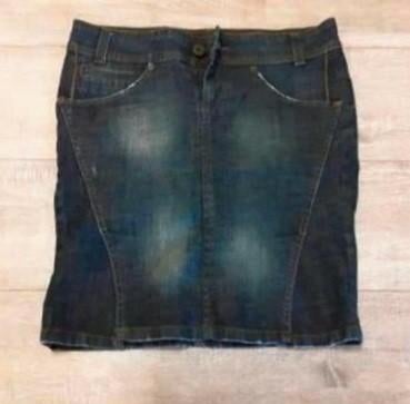 spijkerrok ,effen,gestreept,gebloemd,grijszwart, Kleding | Dames, Rokken, Ophalen of Verzenden, Gedragen, Zwart, Boven de knie
