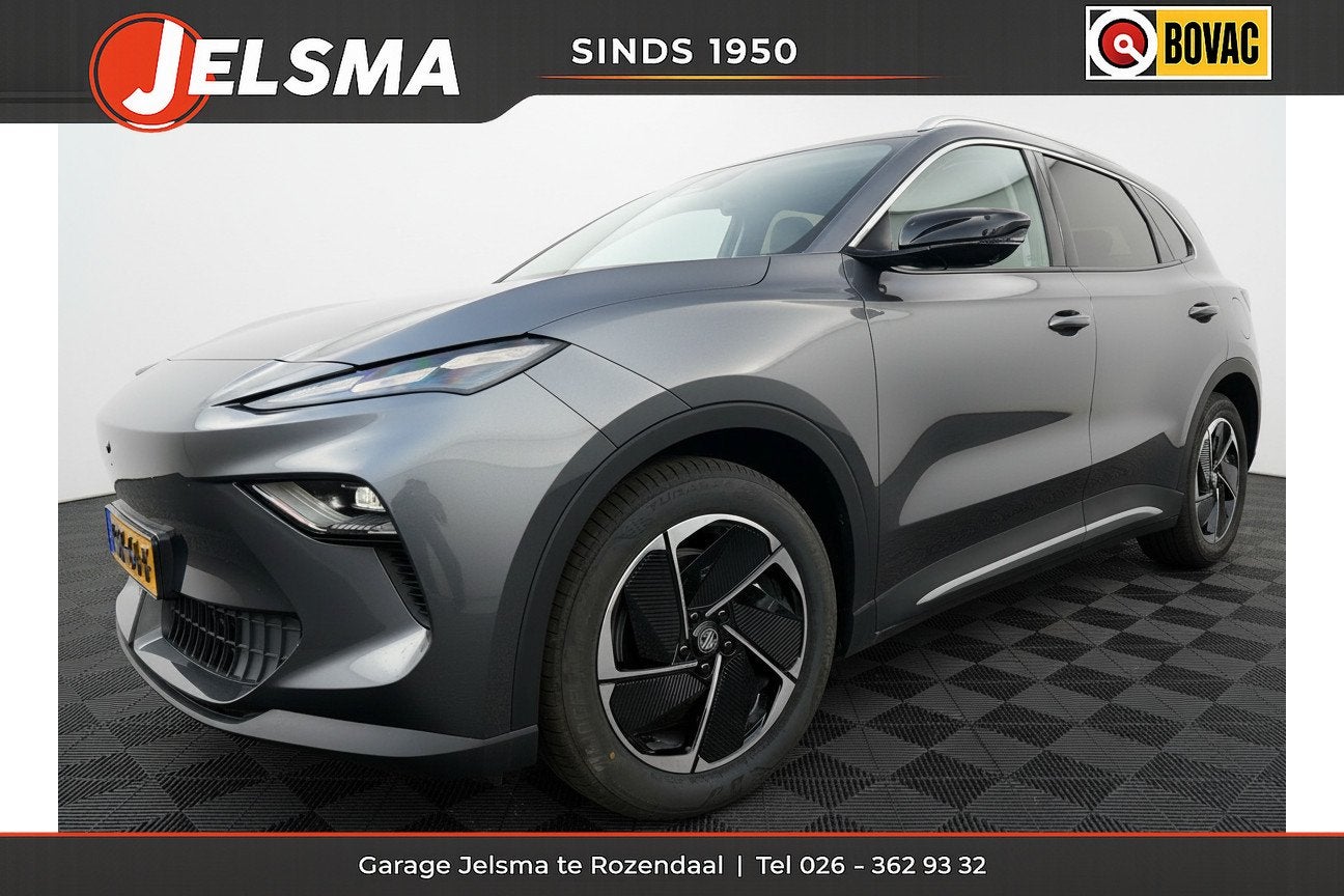 MG MGS5 EV Luxury 64 kWh aut., Nieuw en Rijklaar! incl. Fabr, 12 maanden, Gebruikt, 1700 kg, Leder en Stof
