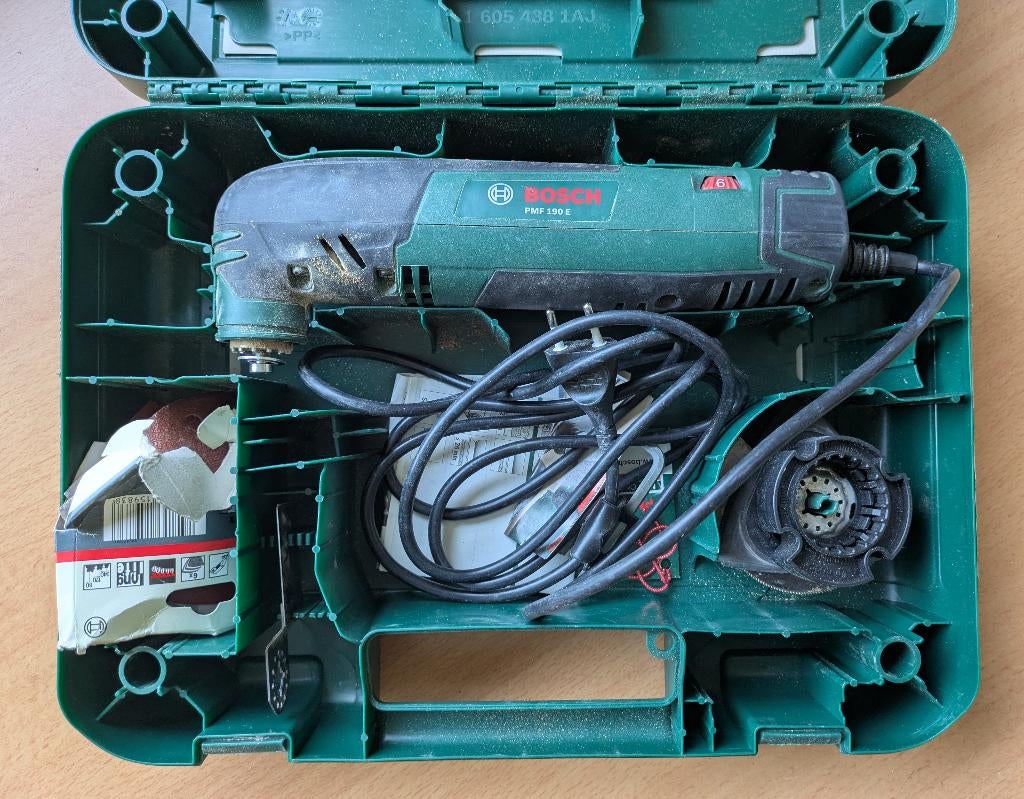 Bosch PMF 190 E multitool, Doe-het-zelf en Verbouw, Gereedschap | Handgereedschap, Gebruikt, Ophalen of Verzenden