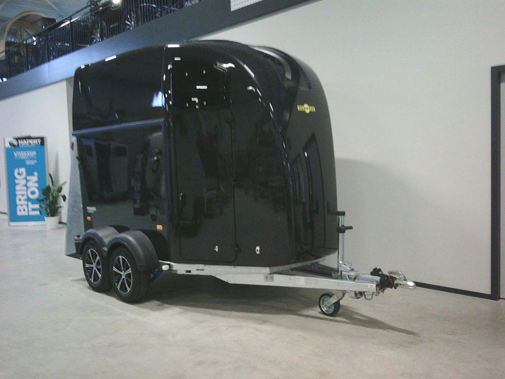 Nieuwe Humbaur Pegasus Style poly. AANBIEDING, Niet ingevuld, 2-paards trailer, Polyester, Ophalen