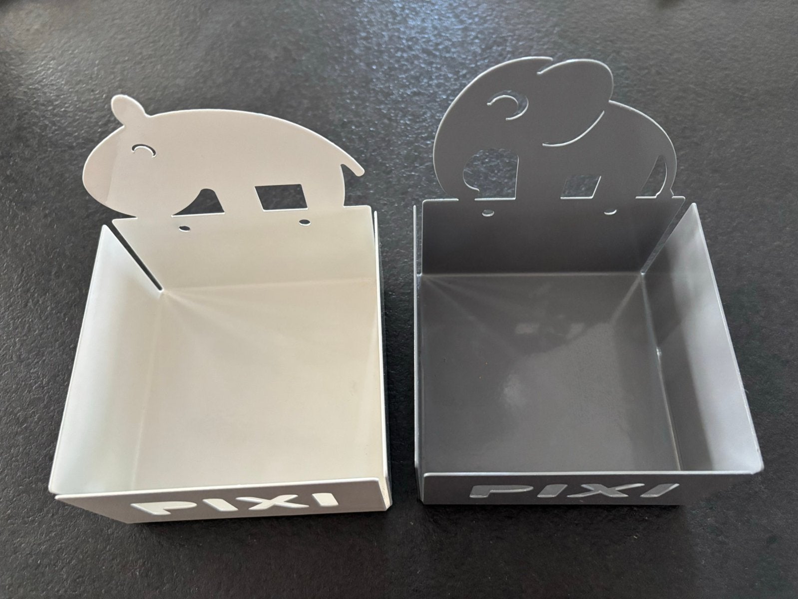 Opbergbakjes done by deer grijs/wit, Ophalen, Zo goed als nieuw
