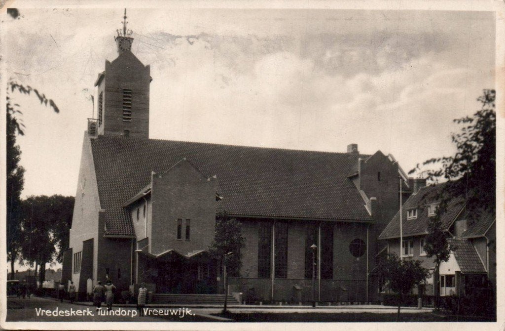 14/ Tuindorp Vreeuwijk, Vredeskerk, Ophalen of Verzenden, Voor 1920, Noord-Brabant