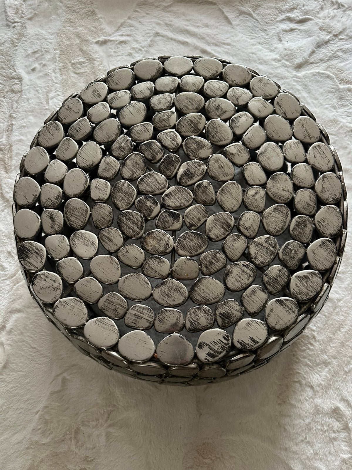 Salontafel, Ophalen, Gebruikt, Zilver, Metaal