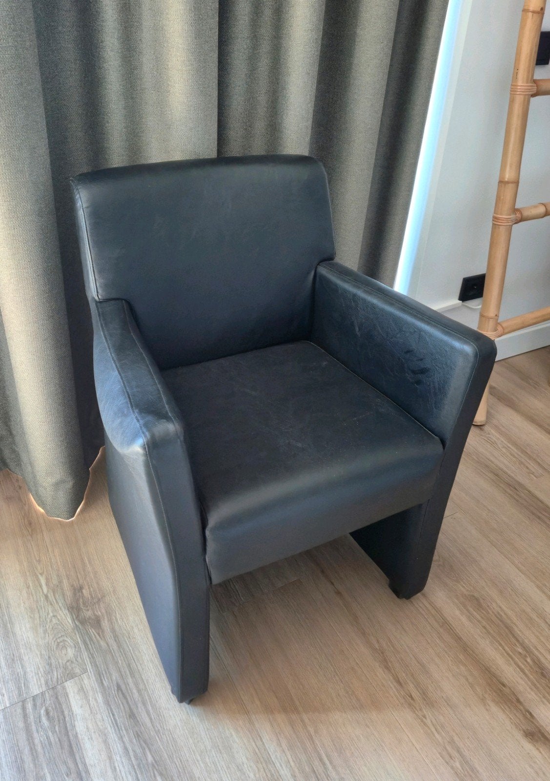 GRATIS bruine stoel, Huis en Inrichting, Fauteuils, Ophalen, Gebruikt, 75 tot 100 cm